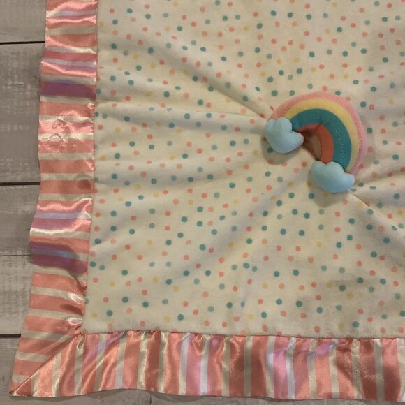 Matilda Jane Dream Chasers Dreaming of Rainbows Baby Security Blanket Lovey - Picture 6 of 16